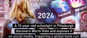 2024 una ragazzina di 10 anni a Pittsburg scopre Worm Hole dimostrandolo sui social media, facendo scattare un fuggi-fuggi generale dalle banche